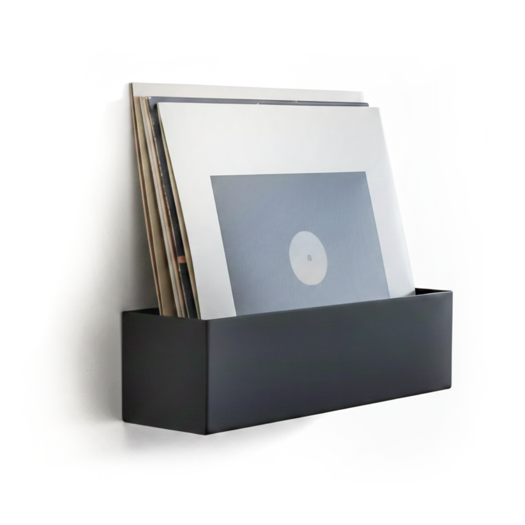 Studio 57 Vinyl Væg Display (sort)