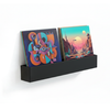 Studio 57 Vinyl Dobbelt Væg Display (sort)