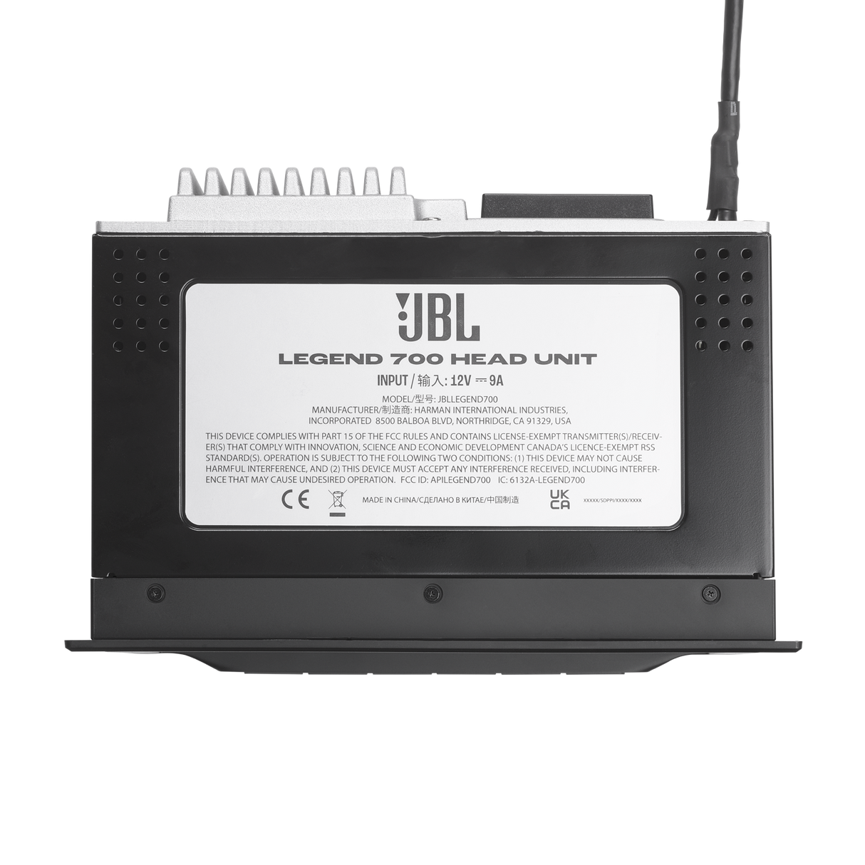 JBL Legend700D , Kabelloses Apple CarPlay, DAB Radio und Bluetooth