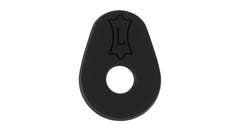 Levys RINGBLOCK Gurtlocks aus Gummi, schwarz