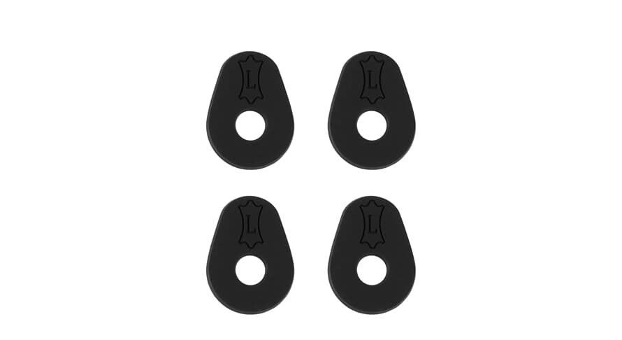 Levys RINGBLOCK Gurtlocks aus Gummi, schwarz