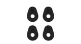 Levys RINGBLOCK Gurtlocks aus Gummi, schwarz