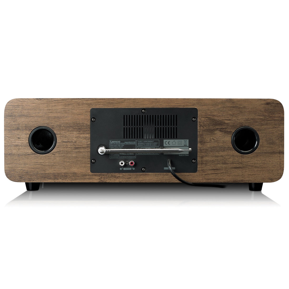Lenco DAR-051WD DAB+ Radio (Brown)