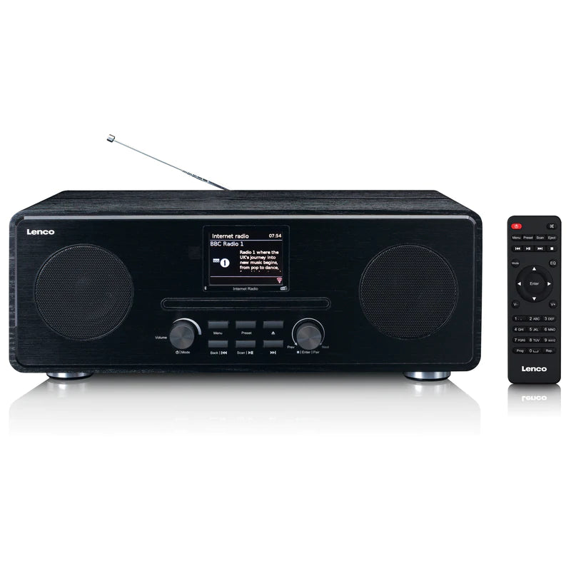 Lenco DIR-260 Internet Radio, Black