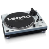 Lenco L-3809 Turntable, Metallic