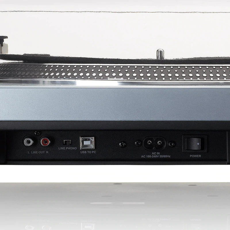 Lenco L-3809 Turntable, Metallic