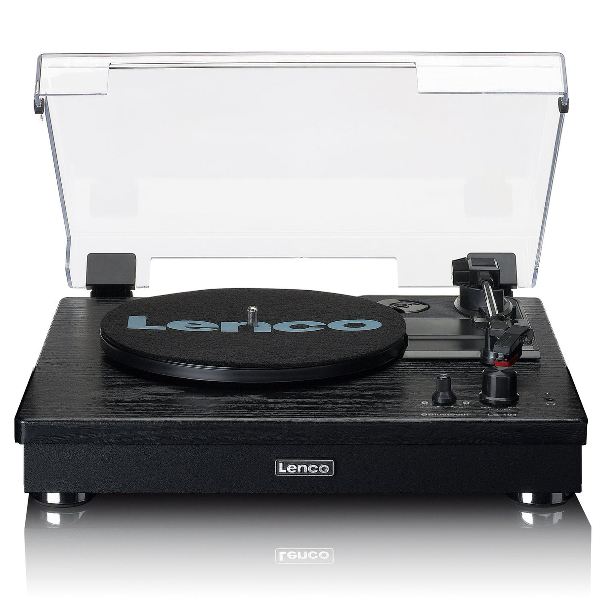 Lenco LS-101 Turntable Bundle (Black)