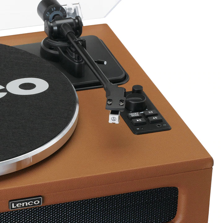 Lenco LS-430 Bluetooth Plattenspieler (Braun)