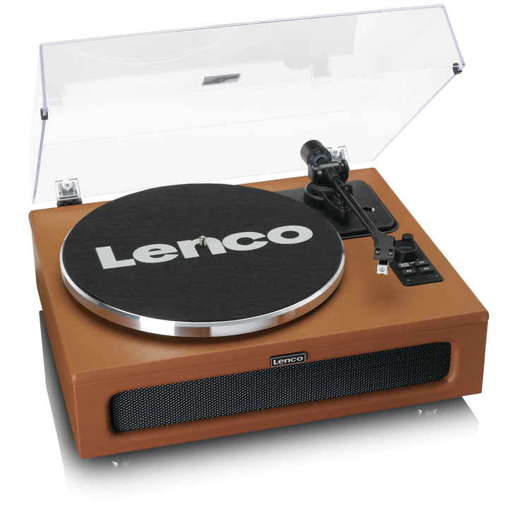 Lenco LS-430 Bluetooth Plattenspieler (Braun)