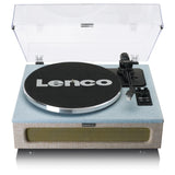 Lenco LS-440 Bluetooh Turntable, Blue/Beige