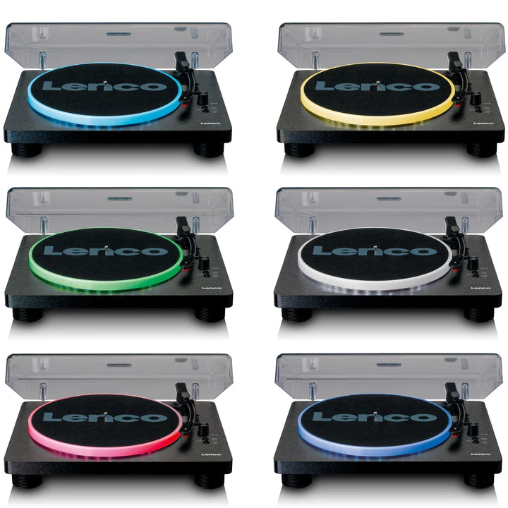 Lenco LS-50 LED Turntable (Black)