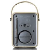 Lenco PDR-051 DAB Radio, Taupe/Silver