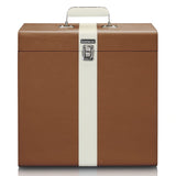 Lenco TTA-301BNWH 12" Vinyl Case (Brown)