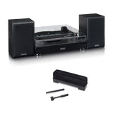 Lenco LS-101 Turntable Bundle (Black)