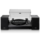 Lenco LS-300 Turntable with Speakers (Black)