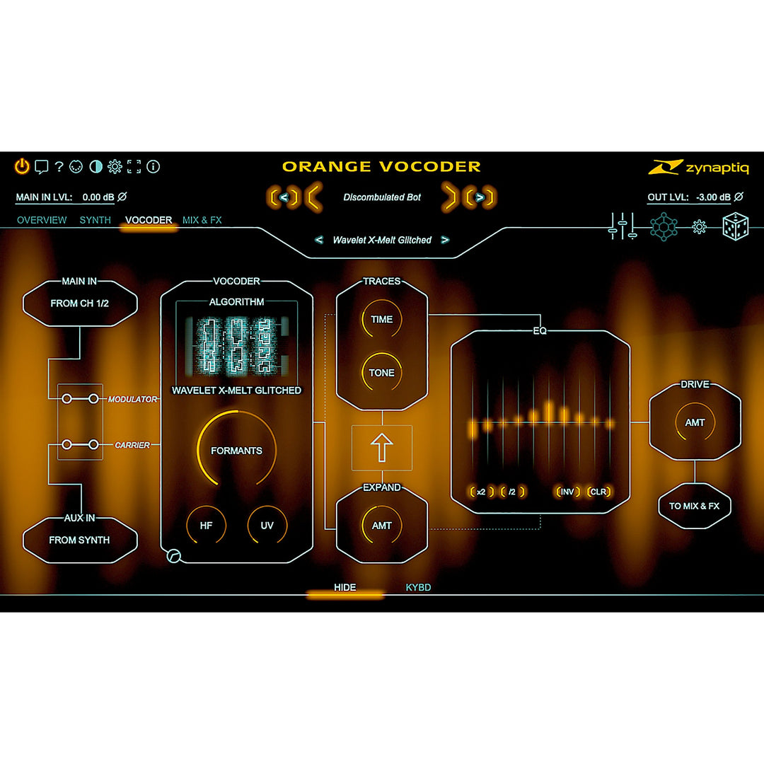 ORANGE VOCODER-4 MAC