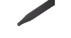 Levys M17BDS Gitarrengurt 2 1/2", schwarzes Pull-up-Obermaterial
