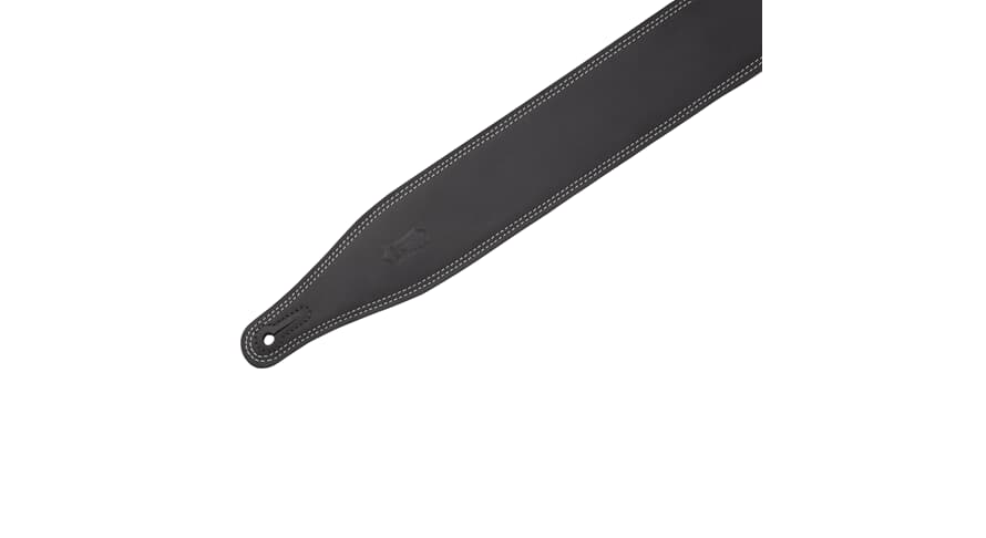 Levys M17BDS Gitarrengurt 2 1/2", schwarzes Pull-up-Obermaterial