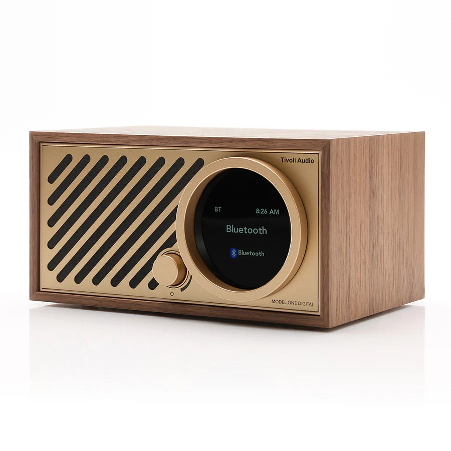 Tivoli Audio Model ONE GEN.3 Digital+ Lautsprecher, Walnuss/Gold