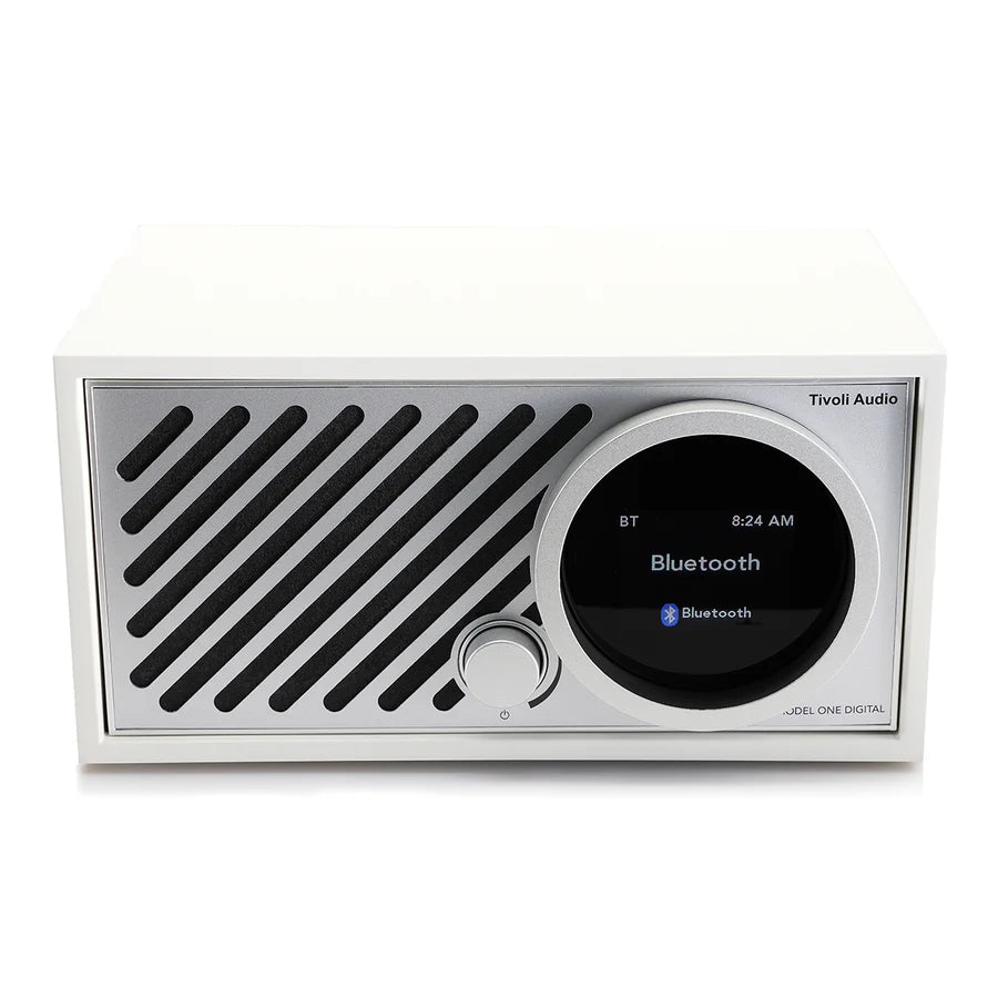 Tivoli Audio Model ONE GEN.3 Digital+ Lautsprecher, Weiß/Silber