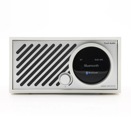 Tivoli Audio Model ONE GEN.3 Digital+ Lautsprecher, Weiß/Silber