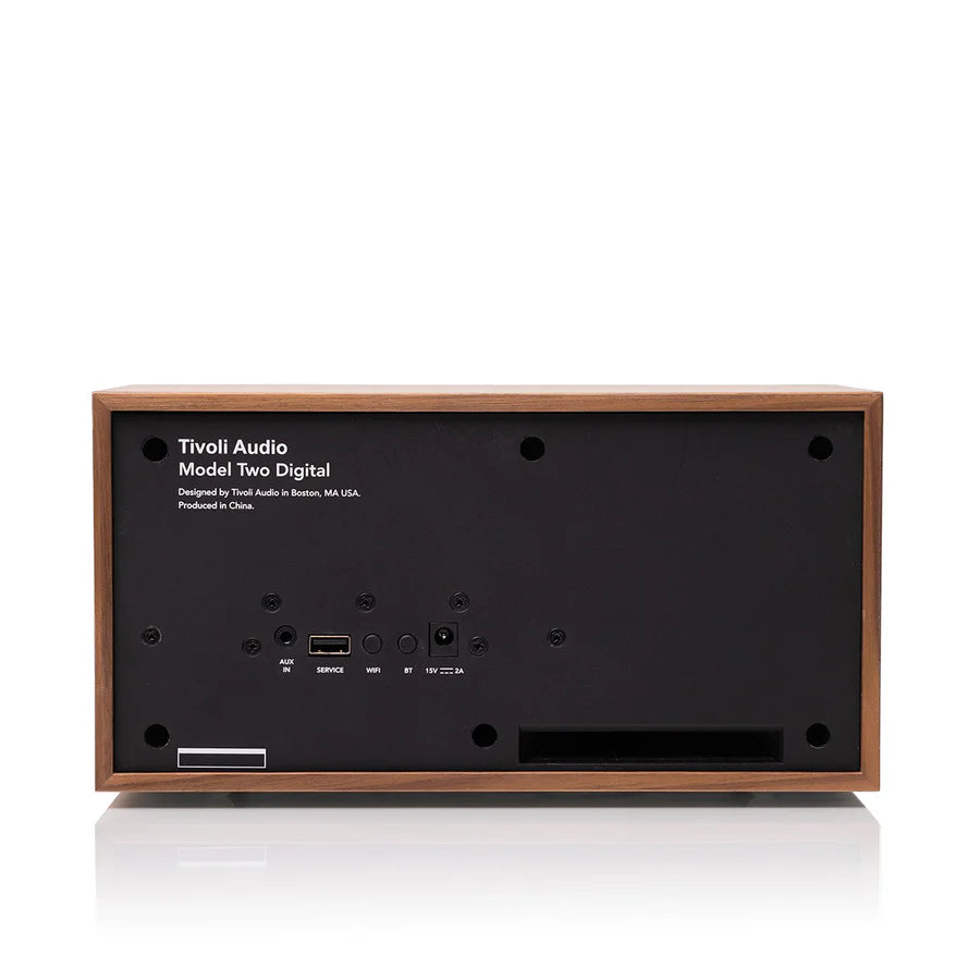 Tivoli Audio Model Two Digital Bluetooth Lautsprecher (Walnuss/Gold)