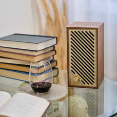 Tivoli Audio Model Two Digital Bluetooth Lautsprecher (Walnuss/Gold)