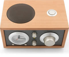 Tivoli Audio MODEL Three Kompaktanlage mit Bluetooth und USB (Taupe)