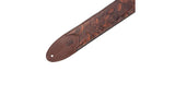 Levys M4WP Gitarrengurt 3", Geranium Whiskey