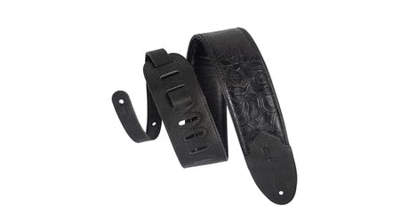 Levys M4WP Gitarrenriemen 3", Black Rose