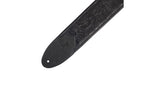 Levys M4WP Gitarrenriemen 3", Black Rose
