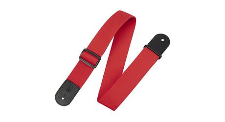Levys M8POLY Gitarrengurt 2", rot