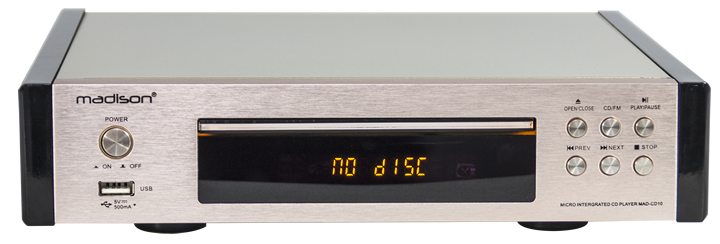 Madison CD-Player und FM-Radio mit USB