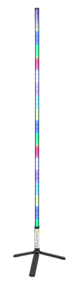 Ibiza Magic Color Stick RGB Bodenlicht (Schwarz)