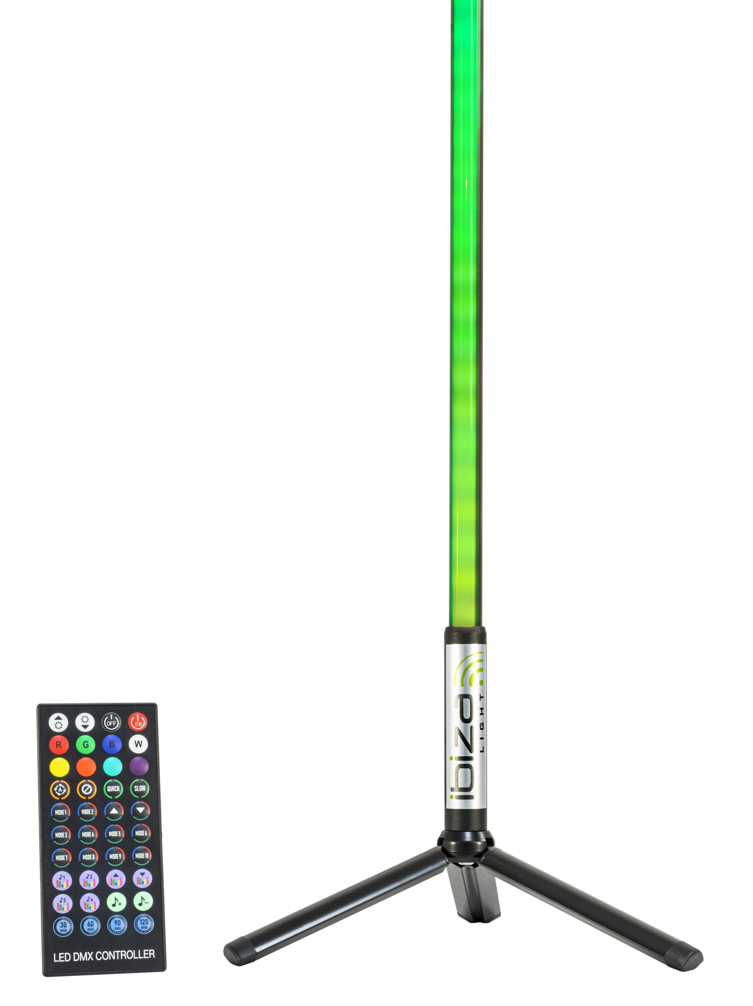 Ibiza Magic Color Stick RGB Bodenlicht (Schwarz)