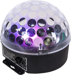 Ibiza Astro-Bat RGBA LED Diskolicht