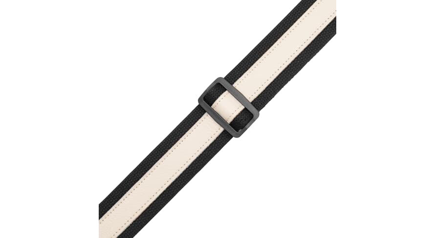Levys MC2CG Gurt 2", crm strip blk