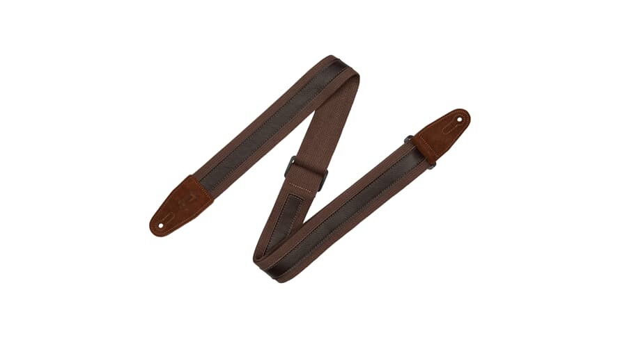 Levys MC2CG Gurt 2", brn strip dbr