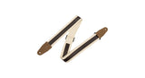 Levys MC2CG Gurt 2", nat Stripe dbr
