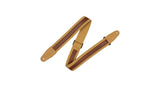 Levys MC2CG Gurt 2", nat strip nat