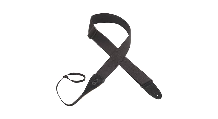 Levys MC8A Gitarrengurt 2" für Akustikgitarre und Dobro, schwarz