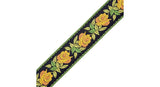 Levys MC8JQ Gitarrengurt 2", gelbes Blumenmuster