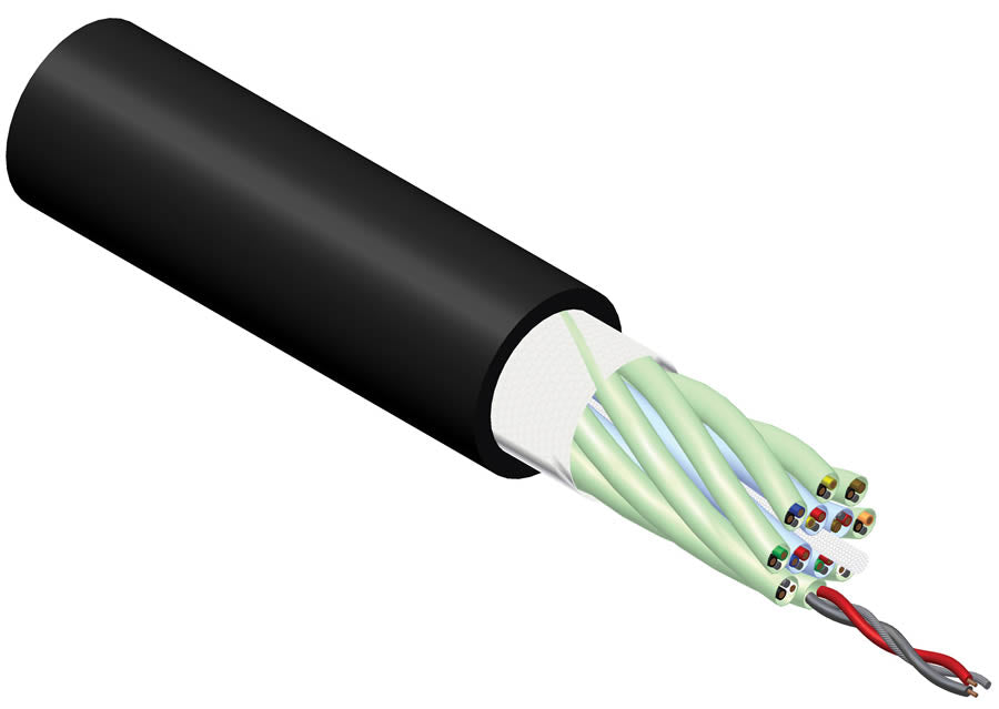 ProCab Signal-9-Paar-Multikabel nach Meter zugeschnitten