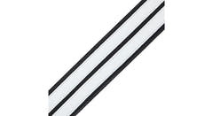 Levys MG317DRS Gitarrengurt 2 1/2", weiß