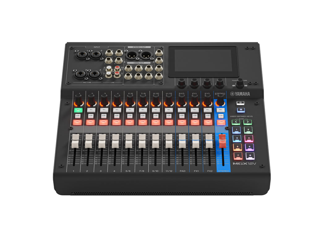 Yamaha MGX12V Digital Mixing Console (Sort) - Video Version