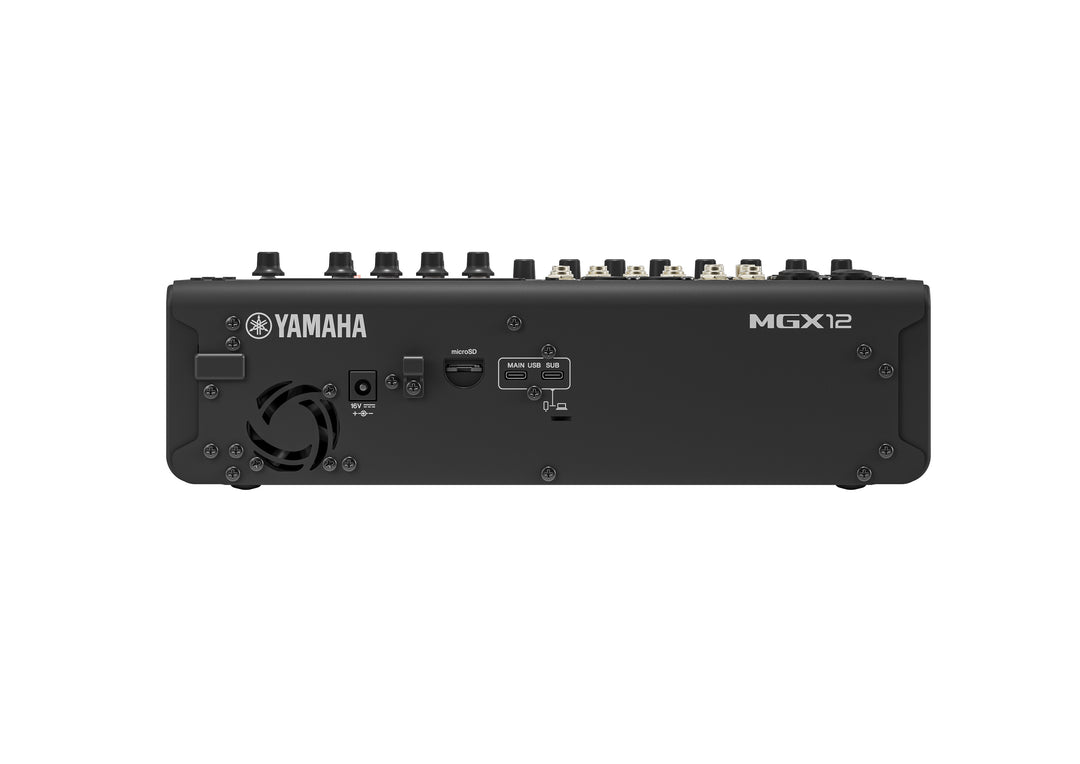 Yamaha MGX12 Digital Mixing Console (Schwarz)