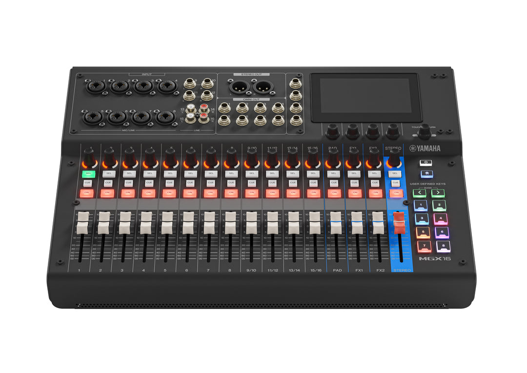 Yamaha MGX16 Digital Mixing Console (Schwarz)