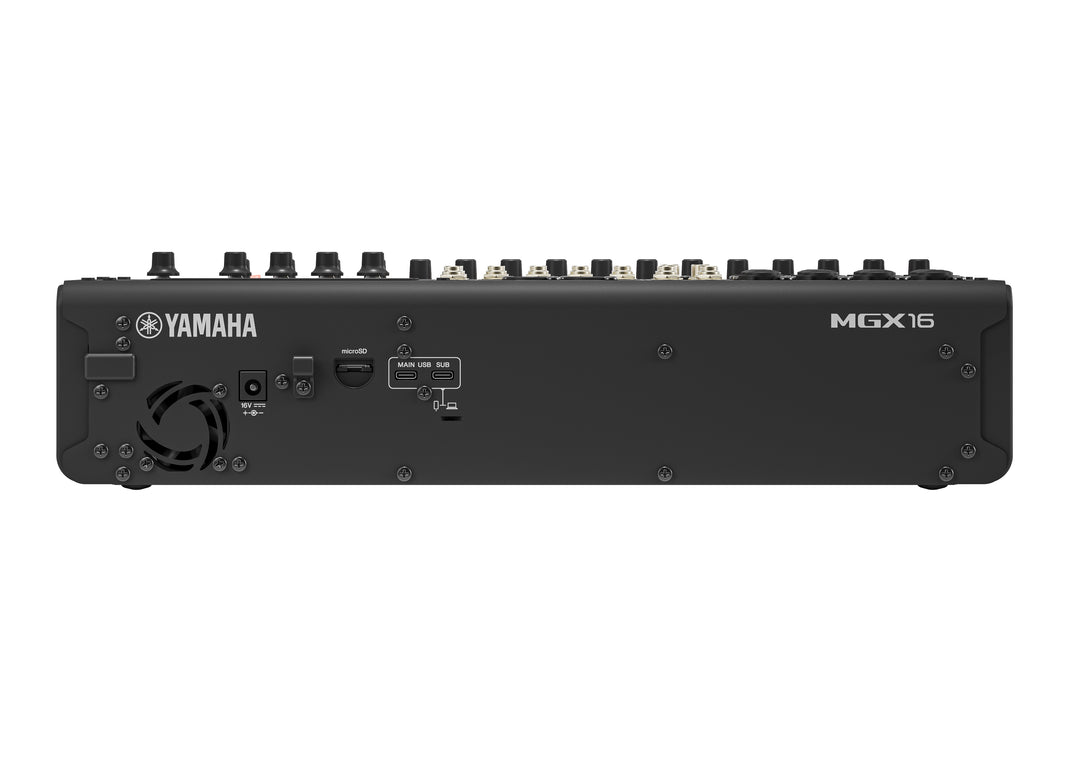 Yamaha MGX16 Digital Mixing Console (Schwarz)