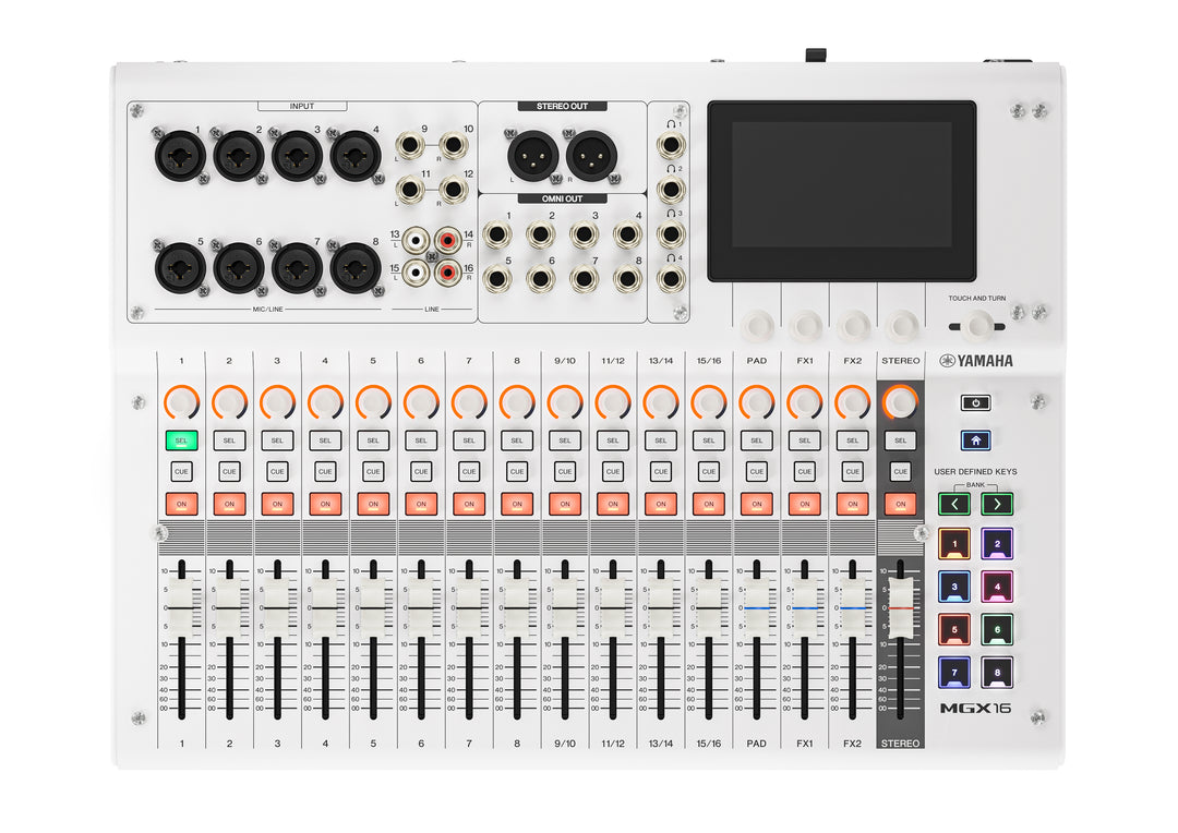 Yamaha MGX16 Digital Mixing Console (White)