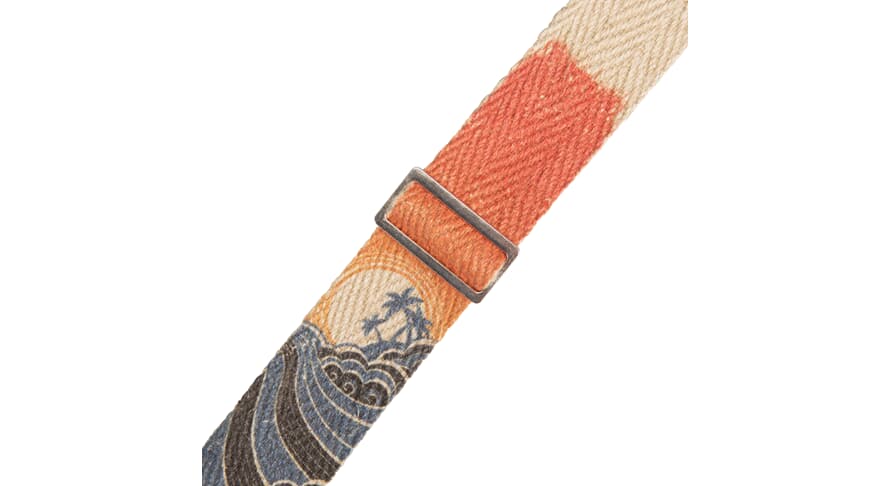 Levys MH8P Gitarrengurt 2" aus Hanf, Island